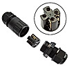 Разъем SZC-4-M20 (d=4-7mm) IP68 250V/10A