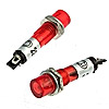 Неоновая лампа в корпусе N-283-R 220V