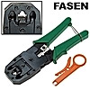 Инструмент обжимной HT-315 (RJ10, RJ11,RJ45)FASEN