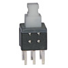 Кнопка миниатюрная PB22E06 с фиксацией 6x6x10 mm