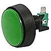 Кнопка GMSI-1B-C no(nc)+nc(no) green