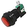 Кнопка GMSI-7B-C no(nc)+nc(no) red