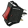 Переключатель IRS-1-6C on-off красный